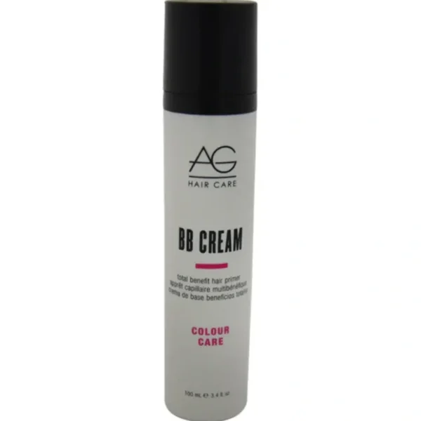 Hair-care*AG Hair Cosmetics BB Cream Total Benefit Hair Primer by AG Hair Cosmetics for Unisex - 3.4 oz Cream - GlowEssence Care - Embrace the Essence of Radiance with Premium Skincare Solutions