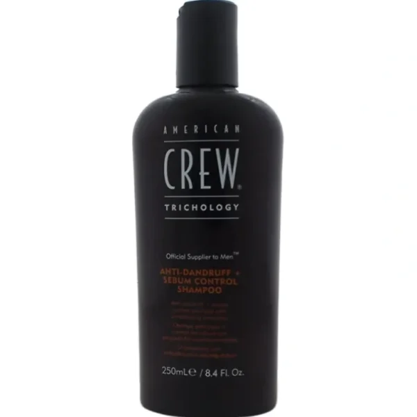 Hot American Crew Anti-Dandruff Sebum Control Shampoo by American Crew for Men - 8.4 oz Shampoo - GlowEssence Care - Embrace the Essence of Radiance with Premium Skincare Solutions
