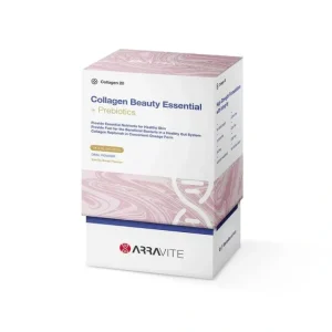 Beauty*ARRAVITE Collagen Beauty Essential + Prebiotics | Vanilla Bean 14 x 3g - GlowEssence Care - Embrace the Essence of Radiance with Premium Skincare Solutions