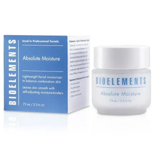 Complexion-care*Bioelements Absolute Moisture - For Combination Skin Types 73ml/2.5oz - GlowEssence Care - Embrace the Essence of Radiance with Premium Skincare Solutions