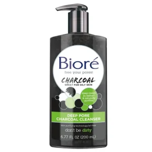 Shop Biore Charcoal Cleanser 200ml - GlowEssence Care - Embrace the Essence of Radiance with Premium Skincare Solutions