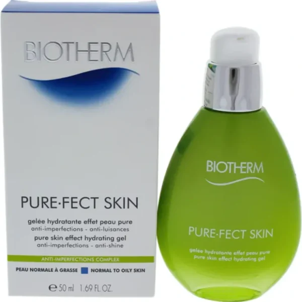 Complexion-care*Biotherm Pure-Fect Skin Pure Skin Effect Hydrating Gel - Normal to Oily Skin by Biotherm for Unisex - 1.69 oz Gel - GlowEssence Care - Embrace the Essence of Radiance with Premium Skincare Solutions