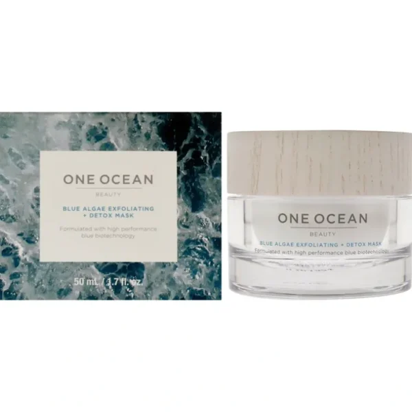 Outlet Blue Algae Exfoliating Plus Detox Mask by One Ocean Beauty for Women - 1.7 oz Mask - GlowEssence Care - Embrace the Essence of Radiance with Premium Skincare Solutions