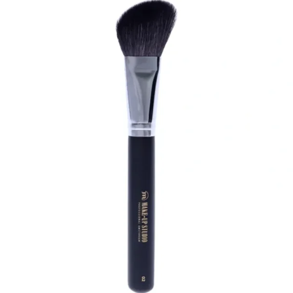 Flash Sale Blusher Brush Angle Shaped Goat Hair - 2 by Make-Up Studio for Women - 1 Pc Brush - GlowEssence Care - Embrace the Essence of Radiance with Premium Skincare Solutions