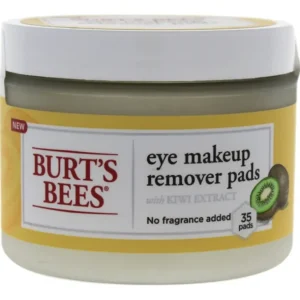 Sale Burts Bees Eye Makeup Remover Pads - Kiwi Extract by Burts Bees for Unisex - 35 Pc Pads - GlowEssence Care - Embrace the Essence of Radiance with Premium Skincare Solutions