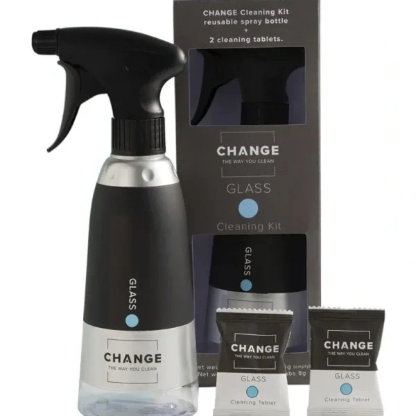Discount Change Cleaning Kit Glass Starter Pack X1 - GlowEssence Care - Embrace the Essence of Radiance with Premium Skincare Solutions