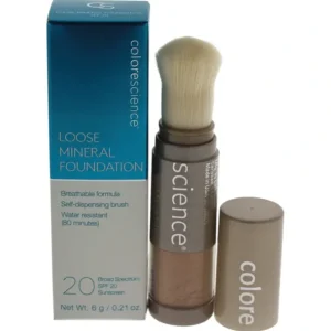 Store Colorescience Loose Mineral Foundation Brush SPF 20 - Tan Natural by Colorescience for Women - 0.21 oz Foundation - GlowEssence Care - Embrace the Essence of Radiance with Premium Skincare Solutions