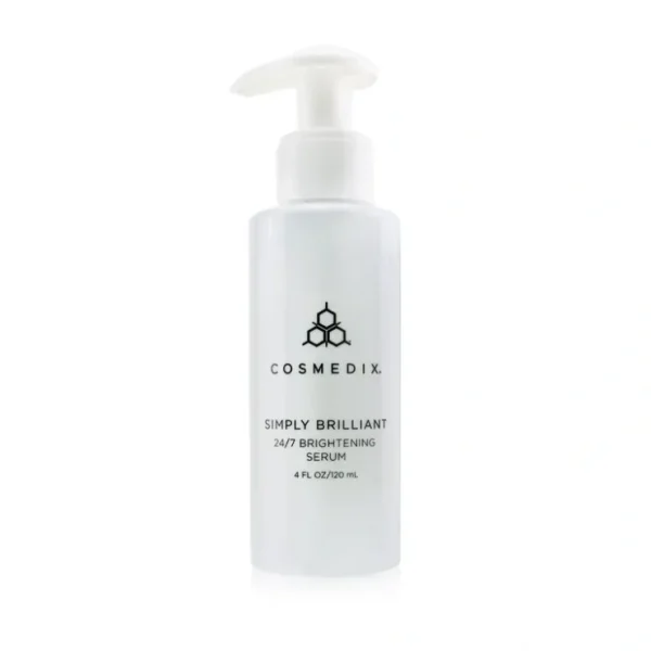 Complexion-care*CosMedix Simply Brilliant 24/7 Brightening Serum - Salon Size 120ml/4oz - GlowEssence Care - Embrace the Essence of Radiance with Premium Skincare Solutions