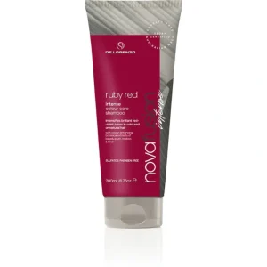 New De Lorenzo Novafusion Colour Care Shampoo Intense Ruby Red 200ml - GlowEssence Care - Embrace the Essence of Radiance with Premium Skincare Solutions