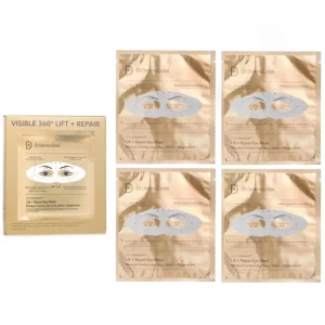New Dr Dennis Gross DermInfusions Lift + Repair Eye Mask 4pcs - GlowEssence Care - Embrace the Essence of Radiance with Premium Skincare Solutions