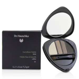 New Dr. Hauschka Eye & Brow Palette - # 01 Stone 5.3g/0.19oz - GlowEssence Care - Embrace the Essence of Radiance with Premium Skincare Solutions
