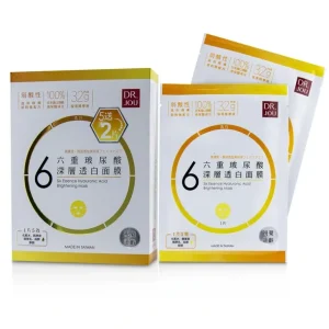 New DR. JOU (By Dr. Morita) Six Essence Hyaluronic Acid Brightening Mask 7pcs - GlowEssence Care - Embrace the Essence of Radiance with Premium Skincare Solutions