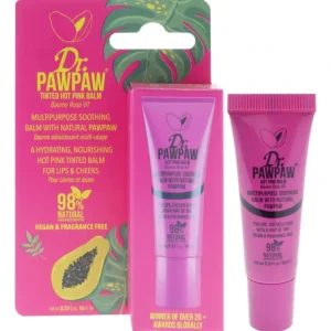 Best Sale Dr. PawPaw Tinted Balm - Hot Pink by Dr. PawPaw for Women - 0.34 oz Balm - GlowEssence Care - Embrace the Essence of Radiance with Premium Skincare Solutions