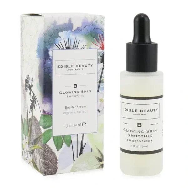 Beauty*Edible Beauty -B- Glowing Skin Smoothie Booster Serum - Protect & Smooth 30ml/1oz - GlowEssence Care - Embrace the Essence of Radiance with Premium Skincare Solutions