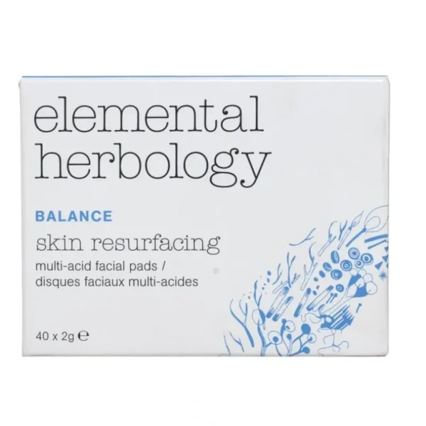Sale Elemental Herbology Skin Resurfacing Multi-Acid Facial Pads 40X2g - GlowEssence Care - Embrace the Essence of Radiance with Premium Skincare Solutions