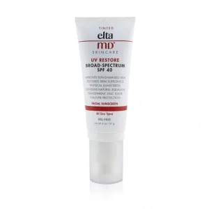 Complexion-care*EltaMD UV Restore Physical Facial Sunscreen SPF 40 - Tinted 57g/2oz - GlowEssence Care - Embrace the Essence of Radiance with Premium Skincare Solutions
