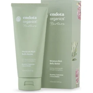 New endota Moisture Rich Belly Butter 170ml - GlowEssence Care - Embrace the Essence of Radiance with Premium Skincare Solutions