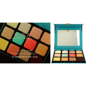 Sale Eyeshadow Palette - Soleil La Plage by Viseart Paris for Women - 0.63 oz Eye Shadow - GlowEssence Care - Embrace the Essence of Radiance with Premium Skincare Solutions