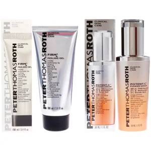 Shop Firmx Peeling Gel and Potent-C Power Serum Kit by Peter Thomas Roth for Unisex - 2 Pc Kit 3.4oz Gel, 1oz Serum - GlowEssence Care - Embrace the Essence of Radiance with Premium Skincare Solutions