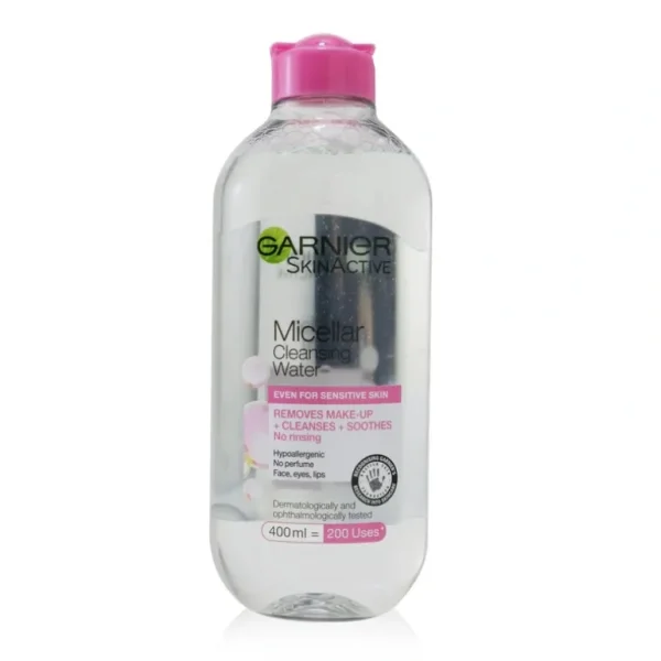Outlet Garnier SkinActive Micellar Water (No Perfume & Paraben) - For Sensitive Skin 400ml/13.3oz - GlowEssence Care - Embrace the Essence of Radiance with Premium Skincare Solutions