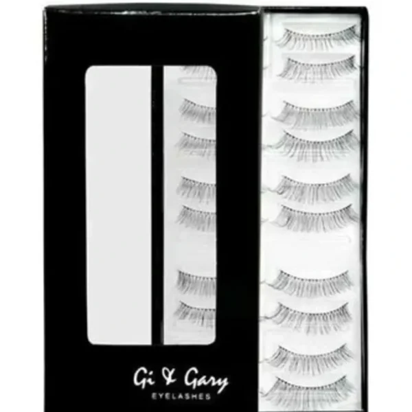 Shop Gi & Gary Professional Eyelashes(10 pairs) -Urban Chic Q3 Black - Fixe - GlowEssence Care - Embrace the Essence of Radiance with Premium Skincare Solutions