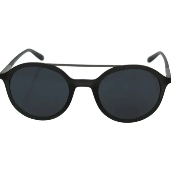 Outlet Giorgio Armani AR 8077 5483-87 - Matte Transparent Grey-Grey by Giorgio Armani for Men - 50-21-140 mm Sunglasses - GlowEssence Care - Embrace the Essence of Radiance with Premium Skincare Solutions