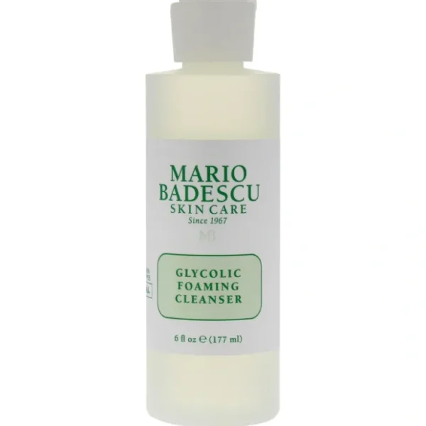 Complexion-care*Glycolic Foaming Cleanser by Mario Badescu for Unisex - 6 oz Cleanser - GlowEssence Care - Embrace the Essence of Radiance with Premium Skincare Solutions