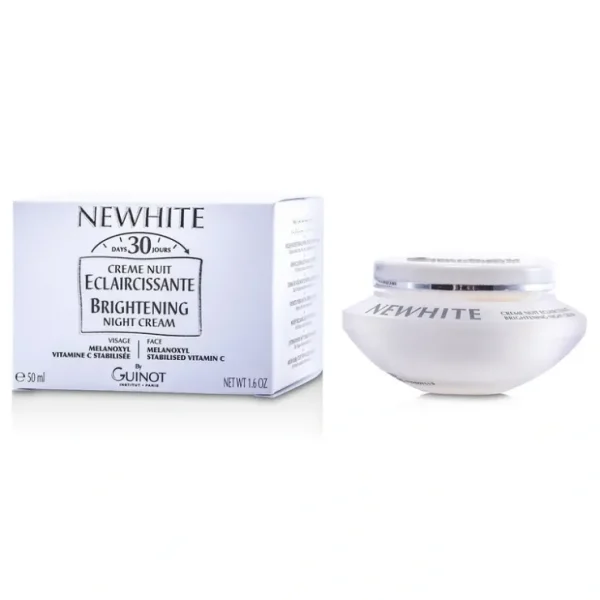 Complexion-care*Guinot Newhite Brightening Night Cream For The Face 50ml/1.6oz - GlowEssence Care - Embrace the Essence of Radiance with Premium Skincare Solutions