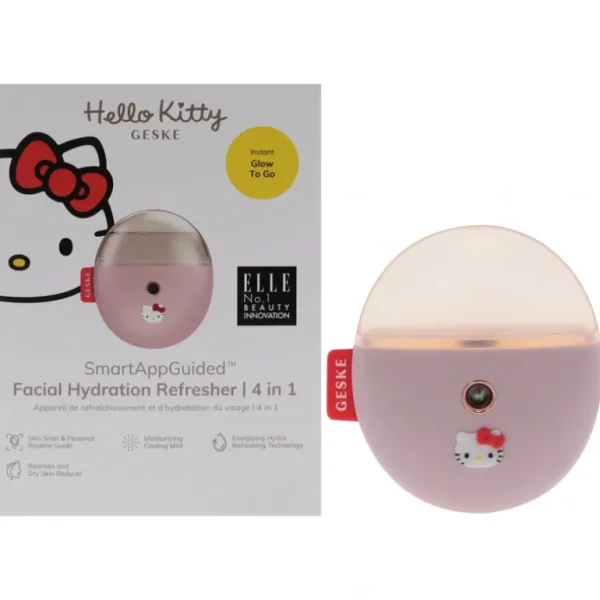 New Hello Kitty Facial Hydration Refresher 4 in 1 - Pink by Geske for Women - 1 Pc Refresher - GlowEssence Care - Embrace the Essence of Radiance with Premium Skincare Solutions