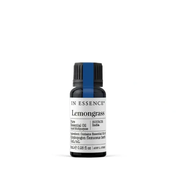 Best In Essence Lemongrass Pure Essential Oil 8ml - GlowEssence Care - Embrace the Essence of Radiance with Premium Skincare Solutions