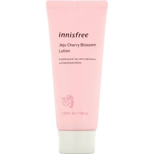 Sale Innisfree Jeju Cherry Blossom Lotion 100ml - GlowEssence Care - Embrace the Essence of Radiance with Premium Skincare Solutions
