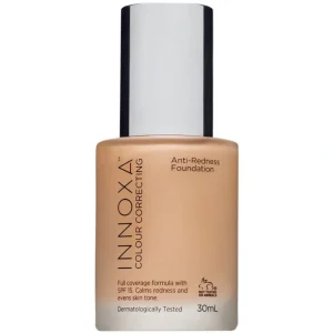 Shop Innoxa Anti-Redness Foundation 30ml - Golden - GlowEssence Care - Embrace the Essence of Radiance with Premium Skincare Solutions