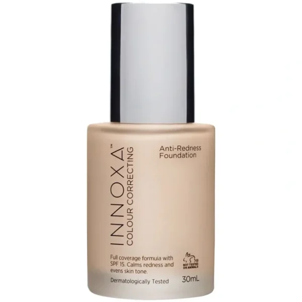 Best Innoxa Anti-Redness Foundation 30ml - Porcelain - GlowEssence Care - Embrace the Essence of Radiance with Premium Skincare Solutions