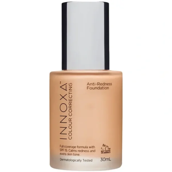 Best Sale Innoxa Anti-Redness Foundation 30ml - Sand - GlowEssence Care - Embrace the Essence of Radiance with Premium Skincare Solutions