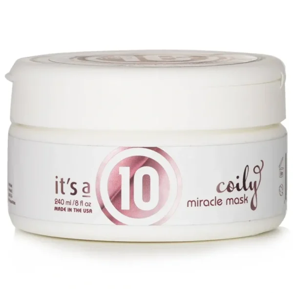 Hair-care<It's A 10 Coily Miracle Mask 240ml/8oz - GlowEssence Care - Embrace the Essence of Radiance with Premium Skincare Solutions