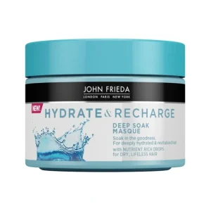 Shop John Frieda Hydrate & Recharge Masque 250ml - GlowEssence Care - Embrace the Essence of Radiance with Premium Skincare Solutions