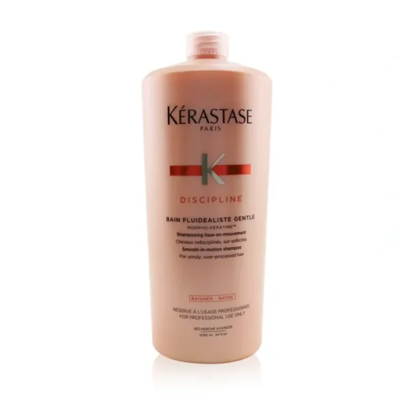 Sale Kerastase Discipline Bain Fluidealiste Smooth-In-Motion Gentle Shampoo (For Unruly, Over-Processed Hair) 1000ml/3.4oz - GlowEssence Care - Embrace the Essence of Radiance with Premium Skincare Solutions