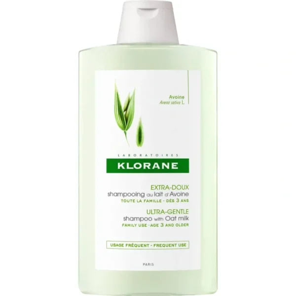 Best Klorane Oat Milk Ultra Gentle Shampoo 400ml - GlowEssence Care - Embrace the Essence of Radiance with Premium Skincare Solutions