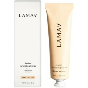 Sale LAMAV Jojoba Exfoliating Scrub 60ml - GlowEssence Care - Embrace the Essence of Radiance with Premium Skincare Solutions