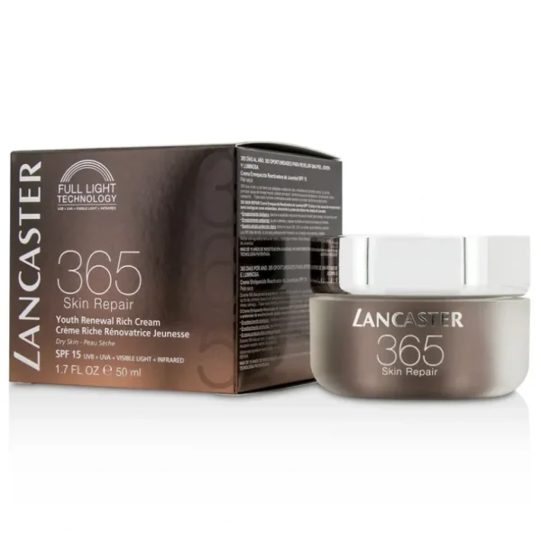 Complexion-care<Lancaster 365 Skin Repair Youth Renewal Rich Cream SPF15 - Dry Skin 50ml/1.7oz - GlowEssence Care - Embrace the Essence of Radiance with Premium Skincare Solutions