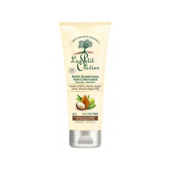 Hair-care<Le Petit Olivier Olive, Shea, Argan Oils Hair Conditioner - Dry & Damaged Hair 200 ml Fixed Size - GlowEssence Care - Embrace the Essence of Radiance with Premium Skincare Solutions