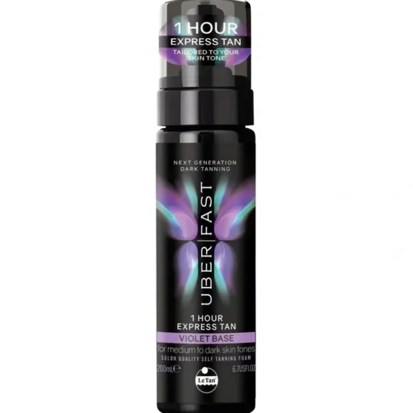 Sale Le Tan Uber Dark Fast 200ml - Violet Base - GlowEssence Care - Embrace the Essence of Radiance with Premium Skincare Solutions