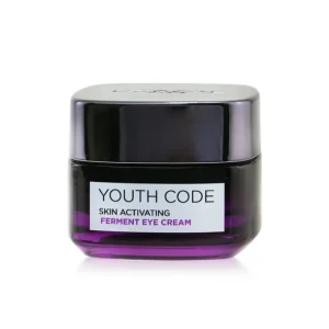 Best L'Oreal Youth Code Skin Activating Ferment Eye Cream 15ml/0.5oz - GlowEssence Care - Embrace the Essence of Radiance with Premium Skincare Solutions
