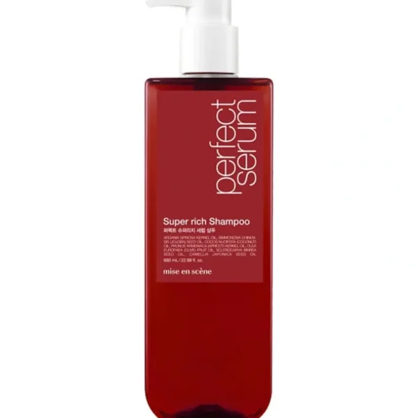 Shop MISE en SCENE Perfect Serum Super Rich SHAMPOO 680ml - GlowEssence Care - Embrace the Essence of Radiance with Premium Skincare Solutions