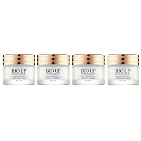 Beauty<Natural Beauty 4x BIO UP a-GG Ultra Repair Firming Golden Yeast Cream(Exp. Date: 10/2024) 4x 50g/1.76oz - GlowEssence Care - Embrace the Essence of Radiance with Premium Skincare Solutions