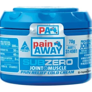 New Pain Away Sub Zero Pain Relief Cream 70g - GlowEssence Care - Embrace the Essence of Radiance with Premium Skincare Solutions