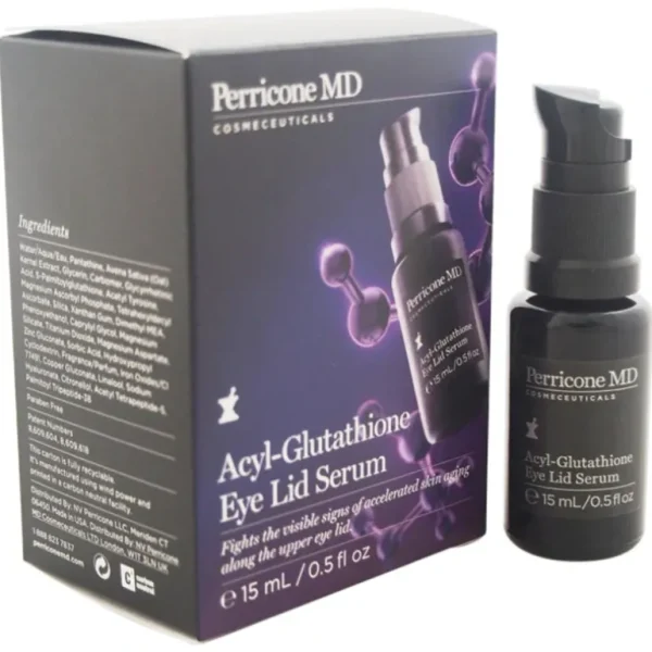 New Perricone MD Acyl Glutathione Eye by Perricone MD for Unisex - 0.5 oz Eye Treatment - GlowEssence Care - Embrace the Essence of Radiance with Premium Skincare Solutions