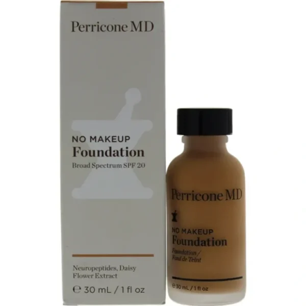 Complexion-care*Perricone MD No Makeup Foundation SPF 20 - Golden by Perricone MD for Women - 1 oz Foundation - GlowEssence Care - Embrace the Essence of Radiance with Premium Skincare Solutions