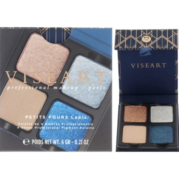Outlet Petits Fours Eyeshadow Palette - Lapis by Viseart Paris for Women - 0.21 oz Eye Shadow - GlowEssence Care - Embrace the Essence of Radiance with Premium Skincare Solutions