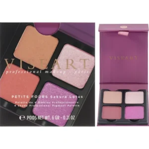 New Petits Fours Eyeshadow Palette - Sakura Lotus by Viseart Paris for Women - 0.21 oz Eye Shadow - GlowEssence Care - Embrace the Essence of Radiance with Premium Skincare Solutions